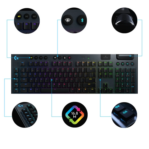 Teclado Inalámbrico Logitech G G915 QWERTY