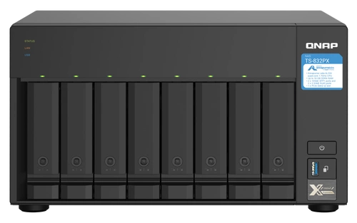 Servidor NAS QNAP TS-832PX-4G 8x SSD | HDD SATA 4GB RAM