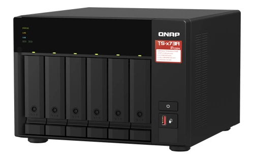 Servidor NAS QNAP TS-673A-8G 6x SSD | HDD SATA 8GB RAM