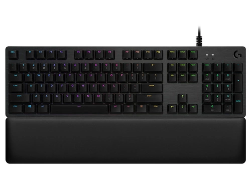 Teclado Cableado Logitech G G513 CARBON LIGHTSYNC RGB Mechanical Gaming Keyboard, GX Brown QWERTY
