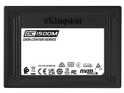Disco SSD Kingston DC1500M 960GB U.2 NVMe TLC | SEDC1500M/960G