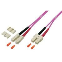 Patchcord Techly SC/UPC-SC/UPC Dúplex Multi Mode 10 m