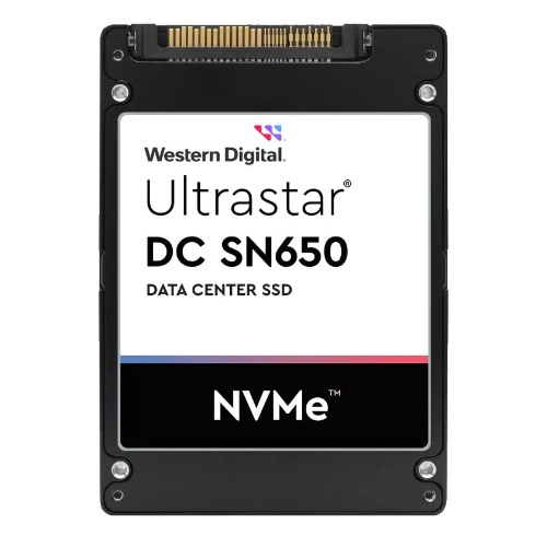 Disco SSD Western Digital Ultrastar SN650 7.68TB U.3 NVMe  TLC 3D-NAND | 0TS2374 WUS5EA176ESP5E3 