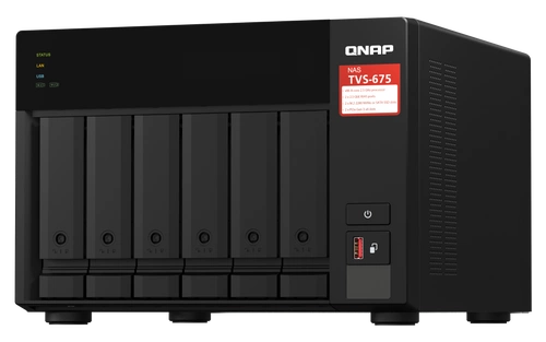 Servidor NAS QNAP TVS-675-8G 6x SSD | HDD SATA 8GB RAM