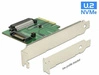 Delock Card PCI Express x4 - 1 x U.2 NVMe SFF-8639 female | 89672