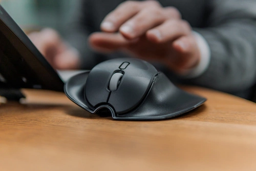 Inalámbrico ratón Bakker Elkuizen HandshoeMouse Shift Bluetooth BNEPS210RLW