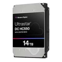 Disco duro Western Digital Ultrastar DC HC550 3.5'' HDD 14TB 7200RPM SAS 12Gb/s 512MB | 0F38528