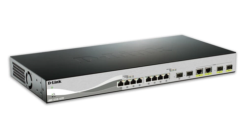 Conmutador D-Link DXS-1210-12TC 8x 10Gb 2x SFP+ 2x RJ-45/SFP+