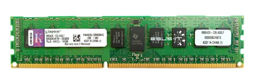 Memoria RAM 1x 4GB Kingston ECC REGISTERED DDR3 2Rx8 1333MHz PC3-10600 RDIMM | HW4D3L13R9D8HC