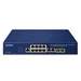 Conmutador Planet GS-4210-8P2C 10x 1Gb 2x SFP 120 W PoE++