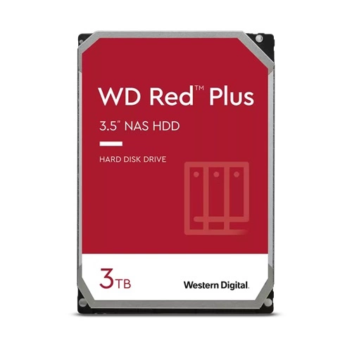 Disco duro Western Digital RED PLUS 3.5'' HDD 3TB 7200RPM SATA 6Gb/s 256MB | WD30EFPX