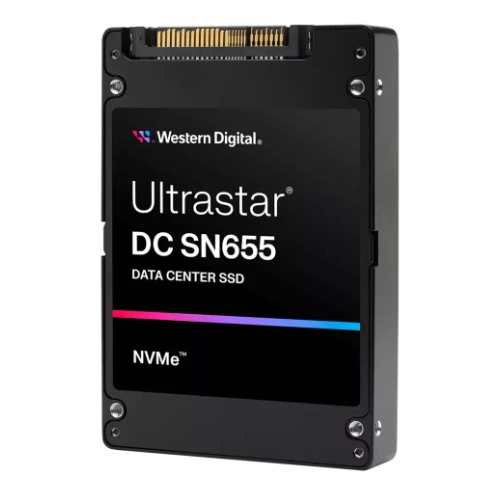 Disco SSD Western Digital Ultrastar DC SN655 7,68TB U.3 NVMe PCIe TLC | 0TS2459