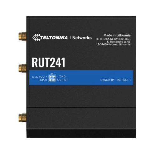 Enrutador LTE Teltonika RUT241 1x Mini-SIM | RUT241 010000