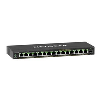 Conmutador Netgear GS316EP-100PES 15x 1Gb 1x SFP 180 W PoE+