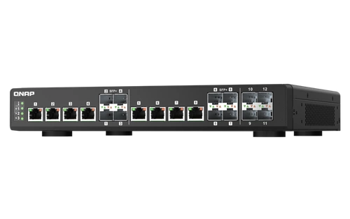 Conmutador QNAP QSW-IM1200-8C 1x 1Gb 4x SFP+ 8x RJ-45/SFP+
