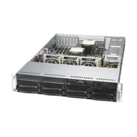 Platforma deservidor Supermicro 2U 620P-TRT SYS-620P-TRT Intel x 2 DDR4 x 16 8 x 3.5" SATA/SAS PSU 1+0