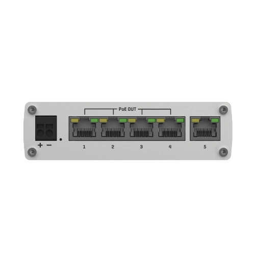 Conmutador Teltonika TSW101 5x 1Gb 60 W PoE+