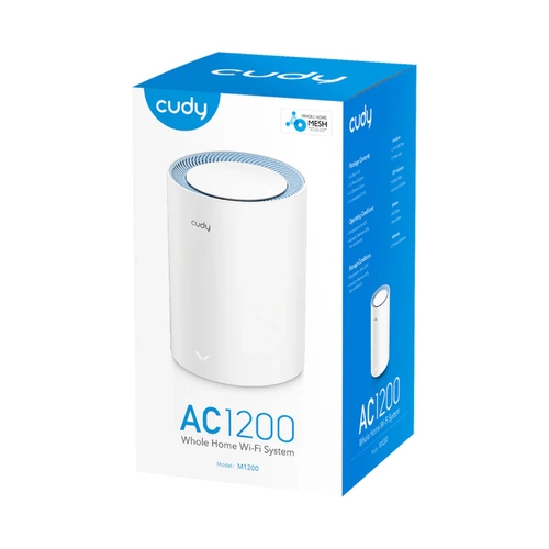 Access Point (Punto de acceso) Cudy M1200(1-PACK) 2.4 GHz | 5 GHz 867 Mbps 802.11 a/b/g/n/ac