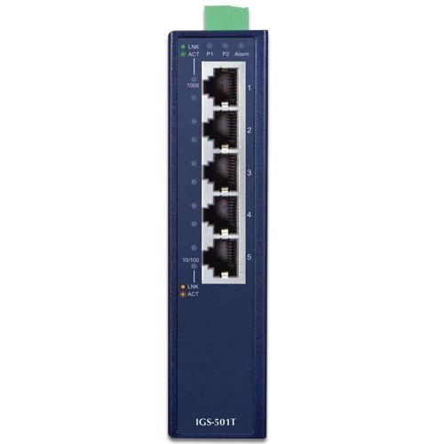 Conmutador Planet IGS-501T 5x 1Gb