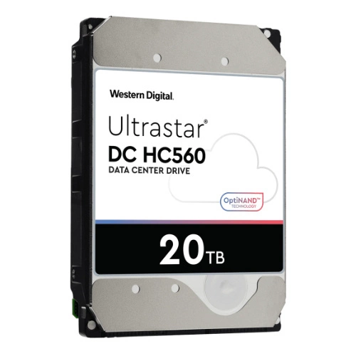 Disco duro Western Digital Ultrastar DC HC560 3.5'' HDD 20TB 7200RPM SAS 12Gb/s 512MB | 0F38652