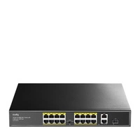 Conmutador Cudy FS1018PS1 16x 100Mb | 2x 1Gb 1x SFP 200 W PoE+