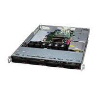 Platforma deservidor Supermicro 1U 511R-W SYS-511R-W Intel x 1 DDR5 x 4 4 x 3.5" SATA/SAS/NVME PSU 1+0