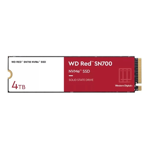 Disco SSD Western Digital WD Red SN700 4TB M.2 NVMe PCIe | WDS400T1R0C