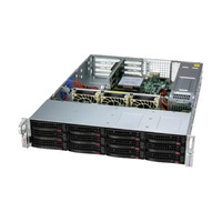 Platforma deservidor Supermicro 2U 2015SV-WTNRT AS-2015SV-WTNRT AMD x 1 DDR5 x 6 12 x 2.5" SATA PSU 1+1