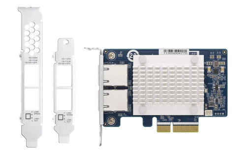 Network Card QNAP QXG-5G2T-111C 2x RJ-45 5Gb