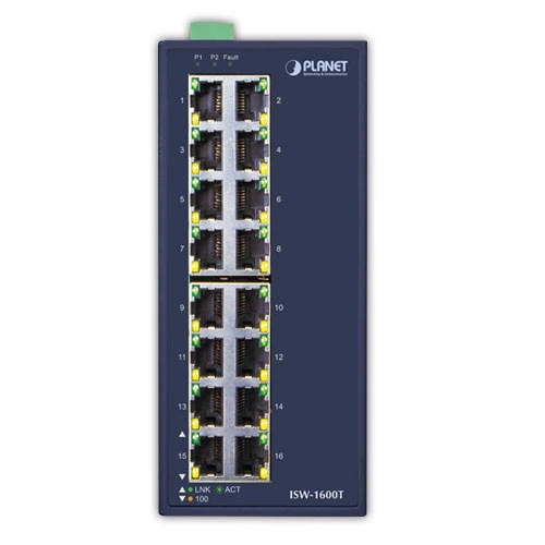 Conmutador Planet ISW-1600T 16x 100Mb