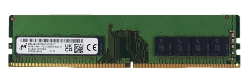 Memoria RAM 1x 16GB Micron ECC UNBUFFERED DDR4 1Rx8 3200MHz PC4-25600 UDIMM | MTA9ASF2G72AZ-3G2