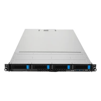 Platforma deservidor ASUS 1U RS700A-E12-RS4U/10G/2.6kW/4NVMe/GPU 90SF02D1-M00910 AMD x 2 DDR5 x 24 4 x 3.5" NVME/SATA/SAS PSU 1+1