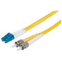 Patchcord INTELLINET ST/UPC-LC/UPC Dúplex Single Mode 3 m