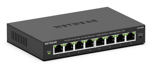 Conmutador Netgear GS308E-400EUS 8x 1Gb