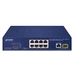 Conmutador Planet FGSD-1011HP 8x 100Mb 1x RJ-45/SFP 120 W PoE+