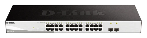 Conmutador D-Link DGS-1210-26 24x 1Gb 2x SFP