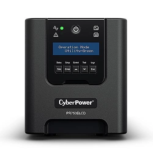 UPS CyberPower Professional Tower PR750ELCD 675W 6 sockets C13 nuevo 2 años garantía