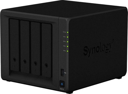Servidor NAS Synology DS418 4x SSD | HDD SATA 2GB RAM