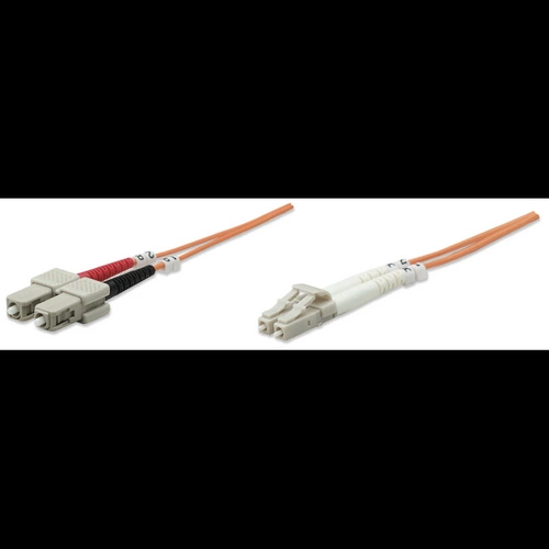 Patchcord INTELLINET SC/UPC-LC/UPC Dúplex Multi Mode 1 m