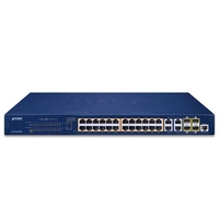 Conmutador Planet GS-4210-24P4C 24x 1Gb 4x RJ-45/SFP 280 W PoE+