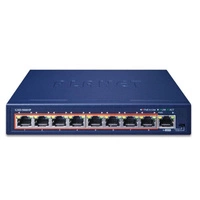 Conmutador Planet GSD-908HP 9x 1Gb 100 W PoE+