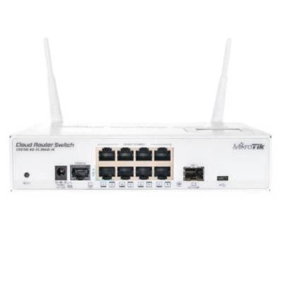 Switch Mikrotik CRS109-8G-1S-2HnD-IN 8x 10/100/1000 1x SFP 