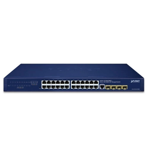 Conmutador Planet GS-4210-24T4S 20x 1Gb 4x RJ-45/SFP
