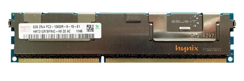 Memoria RAM 1x 8GB Hynix ECC REGISTERED DDR3 2Rx4 1333MHz PC3-10600 RDIMM | HMT31GR7BFR4C-H9