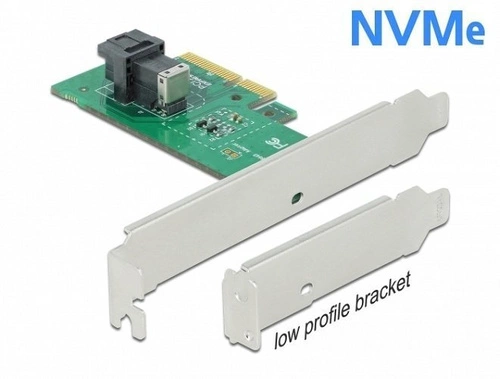 Delock Card PCI Express x4 1x NVMe SFF-8643 low profile | 90437