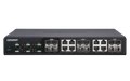 Conmutador QNAP QSW-M1208-8C 1x 1Gb 4x SFP+ 8x RJ-45/SFP+
