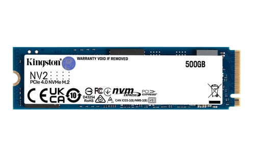 SSD Kingston NV2 500GB M.2 NVMe 4.0  | SNV2S/500G
