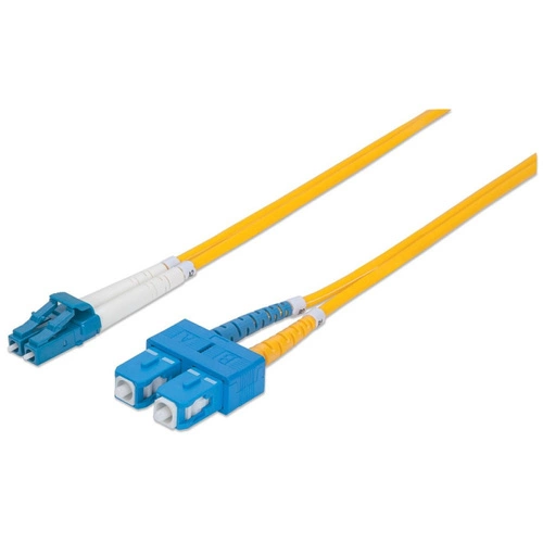 Patchcord INTELLINET SC/UPC-LC/UPC Dúplex Single Mode 1 m