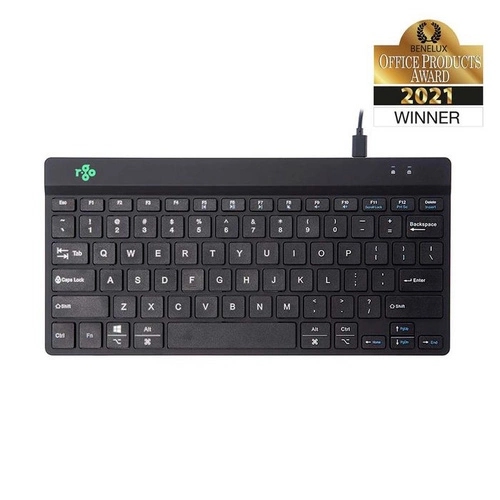 Teclado Cableado R-GO Tools RGOCOITWDBL QWERTY