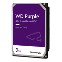 Disco duro Western Digital  PURPLE 3.5'' HDD 2TB 5400RPM SATA 6Gb/s 64MB | WD23PURZ